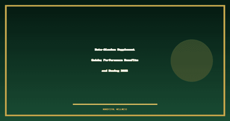 Beta Alanine Supplement Guide: Performance Benefits And Dosing