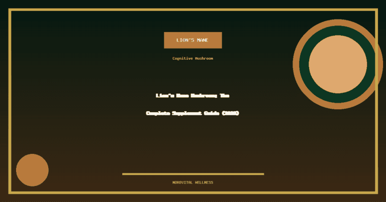 Lion&#s Mane Mushroom: The Complete Supplement Guide ()