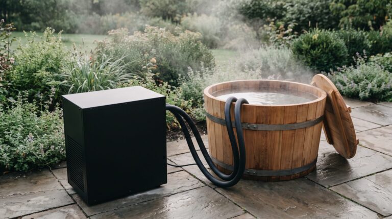 Cold Plunge Tub with Built-in Chiller